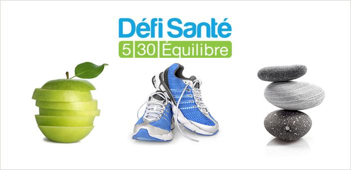 10 conseils et activités pour réussir son défi Santé 5/30 Équilibre