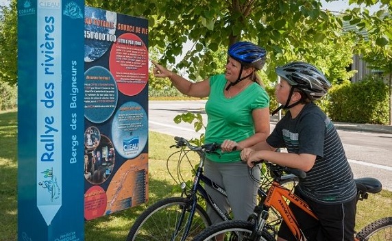 Rallye des rivières du Centre d’interprétation de l’eau de Laval