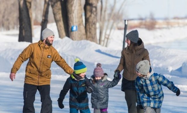 Parc de l’île Saint-Quentin, un environnement naturel pour profiter des joies de l’hiver (Trois-Rivières)