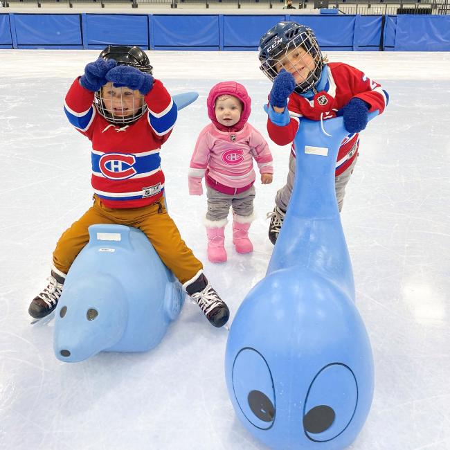 Cet hiver… on patine!