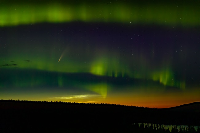 aurores boreal cote nord