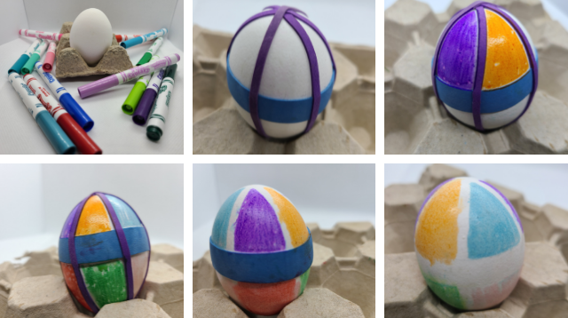 Idée pour Pâques (avec les enfants ou pas !) : un œuf « herbe » ou