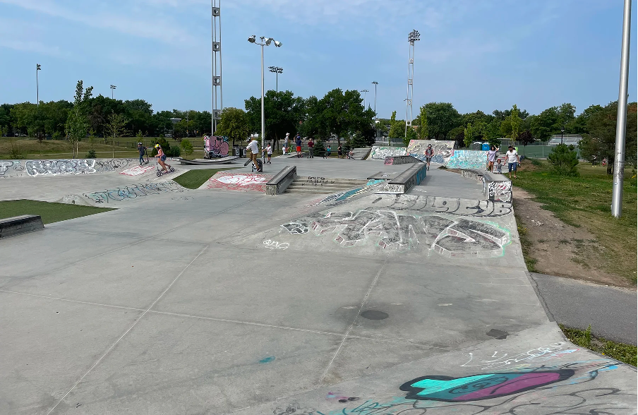 Skatepark à Montréal : Planchodrome du parc du Père-Marquette